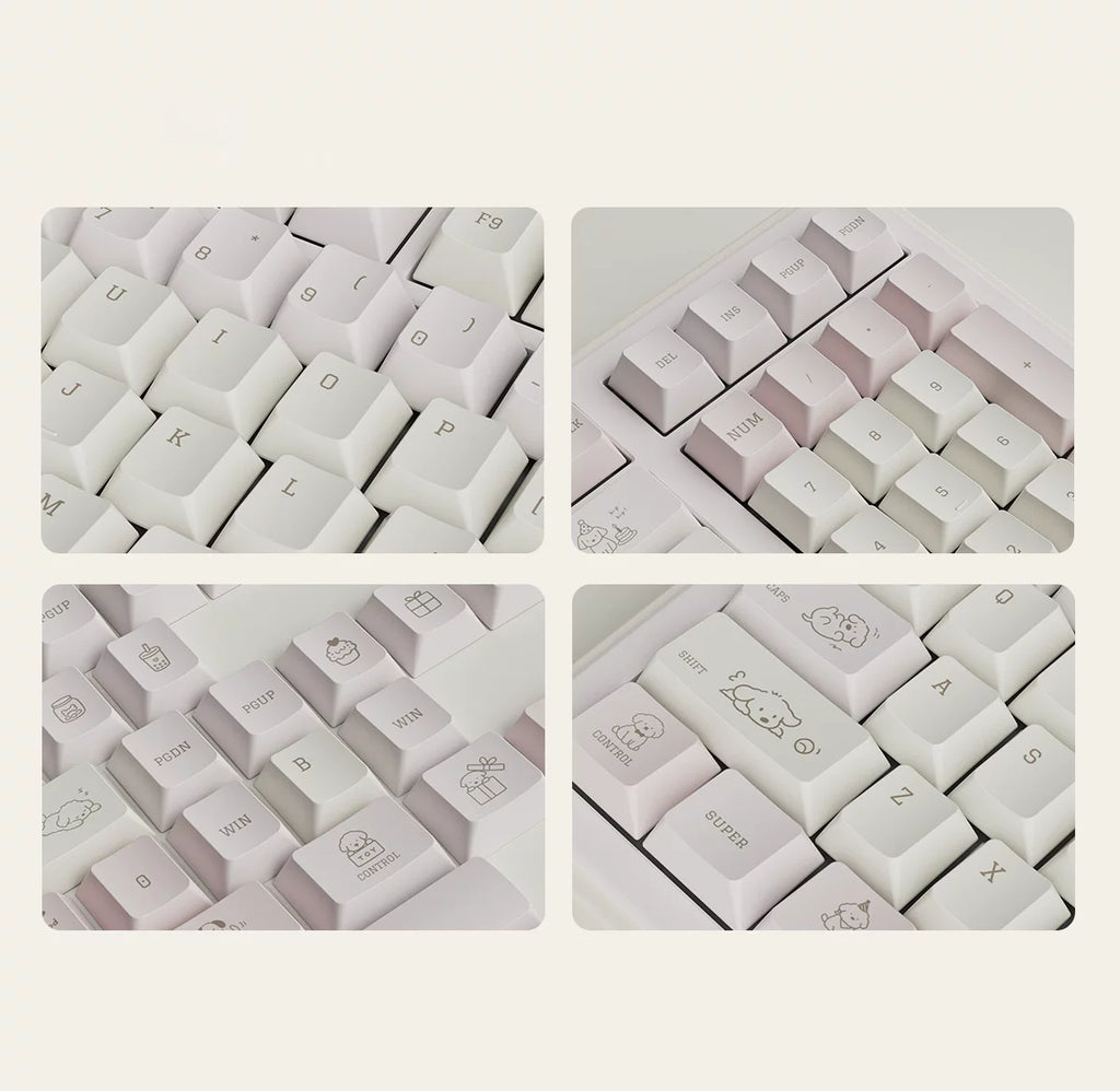 Puppy Diary Keycap Set