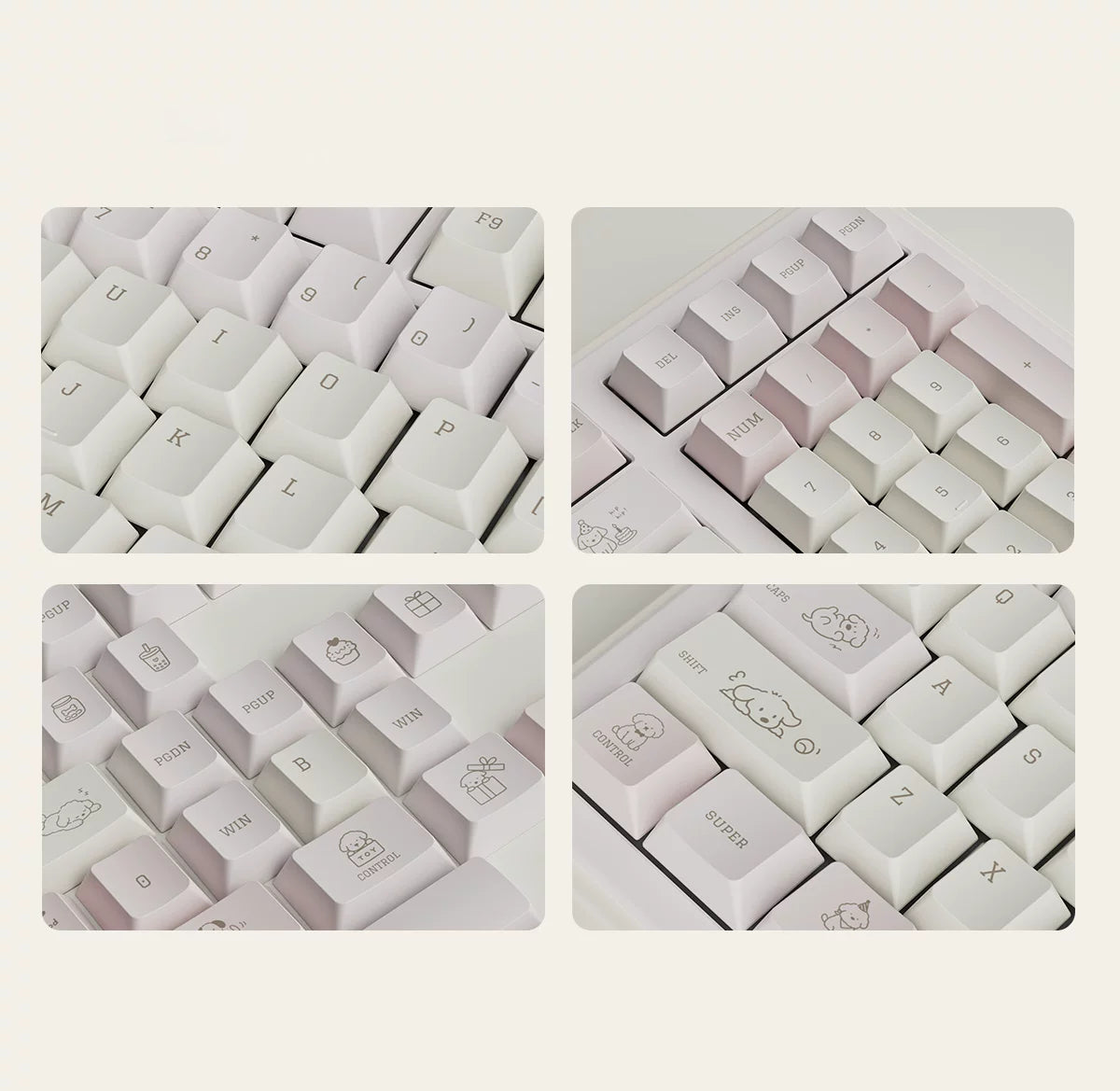 Puppy Diary Keycap Set