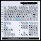 Printstream themed keycap set compatible with Wooting and ATK keyboards