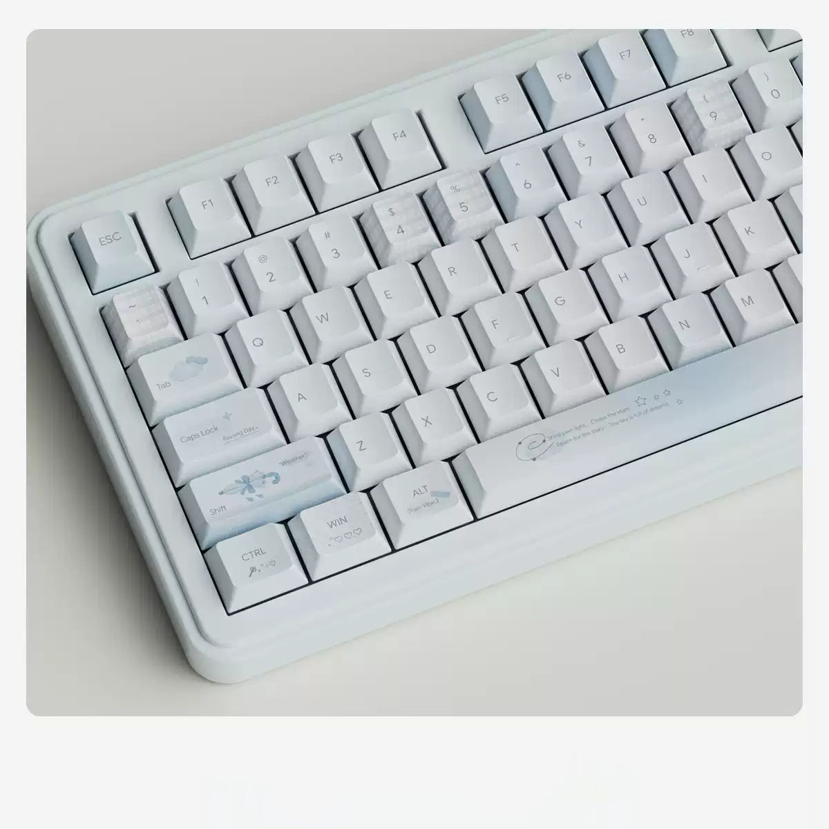 Dream Island Aqua Diary Keycap Set