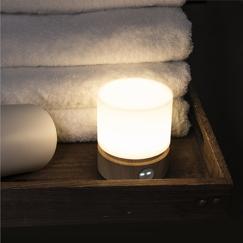 Cylindrical Night Light for home gift