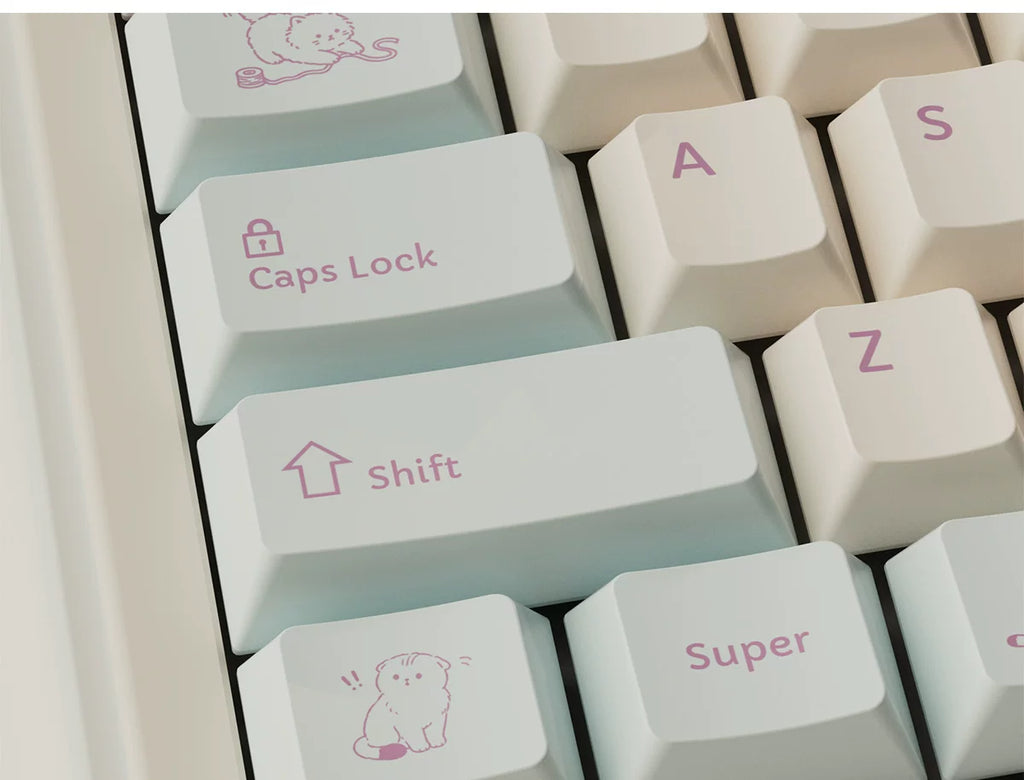 Jiji Cat Cattery Keycap Set
