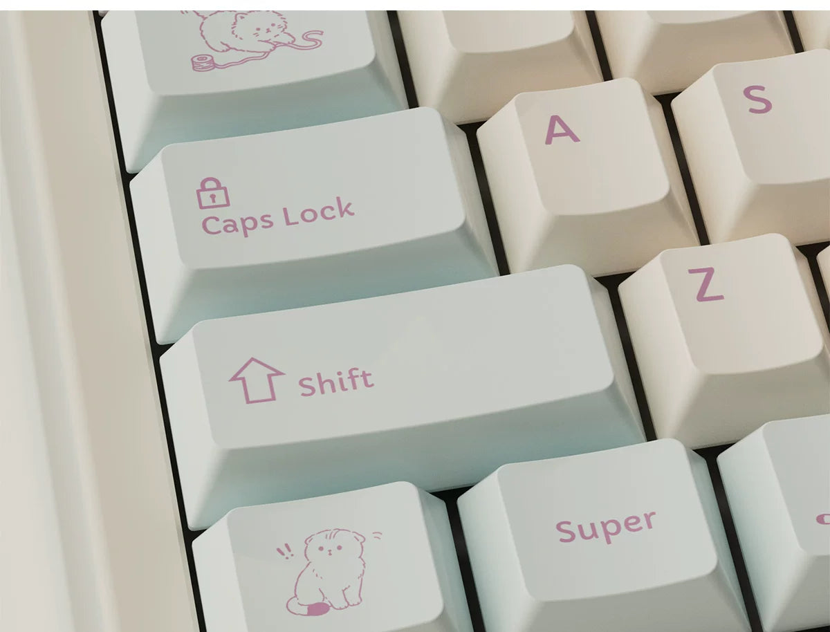 Jiji Cat Cattery Keycap Set