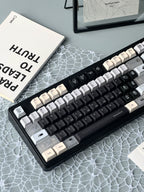 Solitude Black&Blue Keycap Set – Cherry Profile Dye-Sub PBT Custom Keycaps | Doki Lab