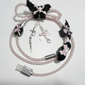 Angel Wings Handcrafted Luminous 8K Polling Rate Keyboard Cable | ARKTCAT