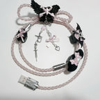 Angel Wings Handcrafted Luminous 8K Polling Rate Keyboard Cable | ARKTCAT