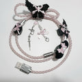 Angel Wings Handcrafted Luminous 8K Polling Rate Keyboard Cable | ARKTCAT