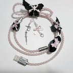 Angel Wings Handcrafted Luminous 8K Polling Rate Keyboard Cable | ARKTCAT