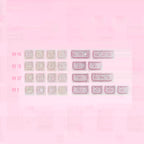26-Key Transparent PC Novelty Keycap Add-On Kit | Foggy Shine-Through Expansion Pack for MX Keyboards | ARKTCAT x SOULCAT