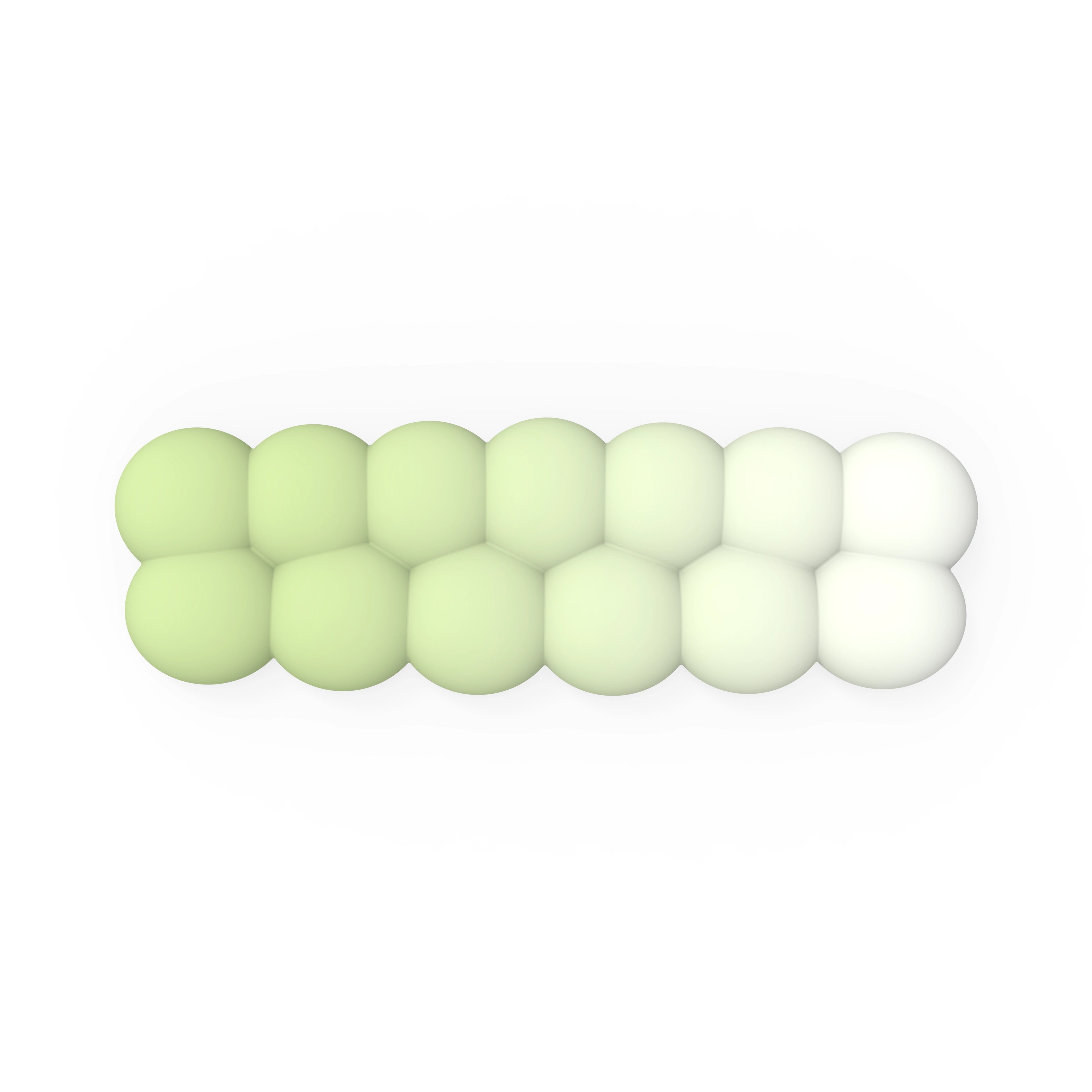 Mini Cloud Puff Wrist Rest – Kawaii Memory Foam Keyboard & Mouse Pad Set