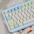 LEISURELY HOLIDAY PASTEL PBT DYE-SUB KEYCAP SET - CHERRY PROFILE | ARKTCAT x U're