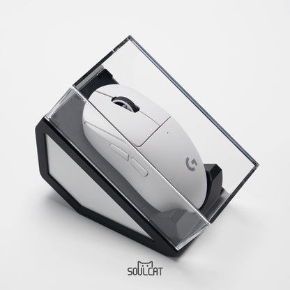 Acrylic Mouse Display Case & Stand – Dustproof | ARKTCAT x SOULCAT