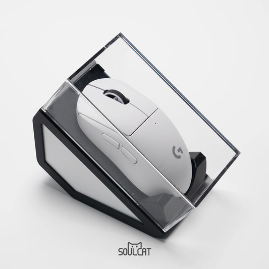 Acrylic Mouse Display Case & Stand – Dustproof | ARKTCAT x SOULCAT