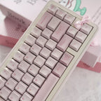 Pink Cat Keycap Set
