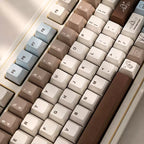 Coco Duck Keycap Set | Cute Duck Cartoon PBT Dye-Sub Keycaps | Arktcat x U're