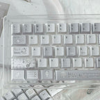 INSOMNIA KAWAII BLUE & WHITE PBT KEYCAP SET - 131 KEYS | ARKTCAT