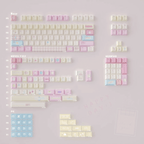 Summer Journal Keycaps - Kawaii PBT & PC Set | MOA & Cherry Profile