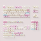 Summer Journal Keycaps - Kawaii PBT & PC Set | MOA & Cherry Profile