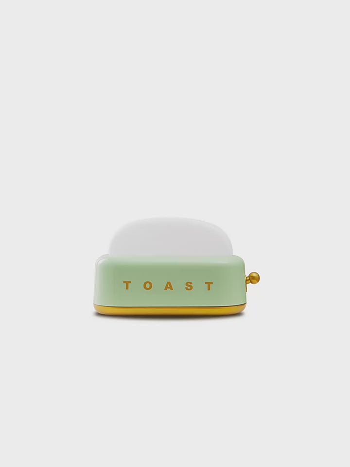 Toast Emotion Lamp – Retro Toaster Dimmable Night Light, USB-C Rechargeable for Bedside & Desk