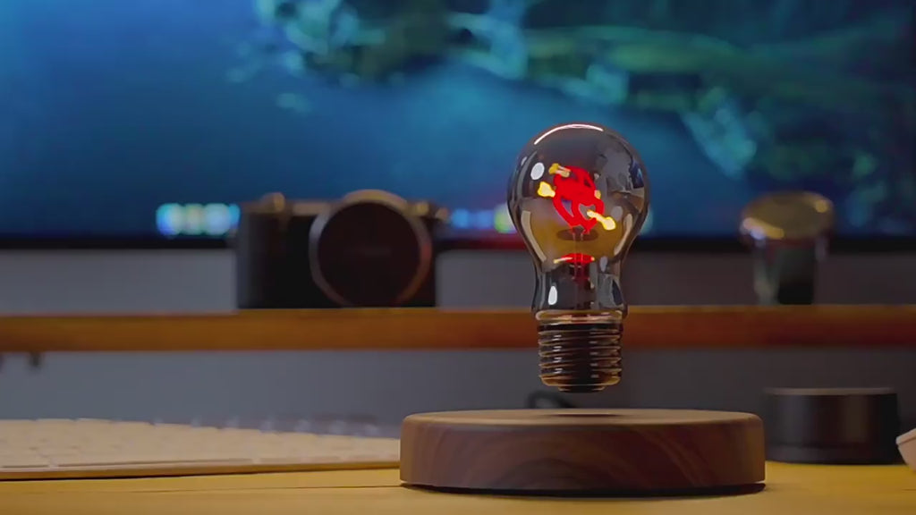 Magnetic Heart Bulb | Floating USB Mood Lamp for Gift & Home – Arktcat