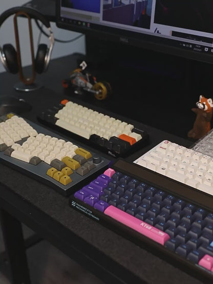 Acrylic Mechanical Keyboard Display Stand – 3/4/5 Tier Transparent Rack for Keyboard Collection