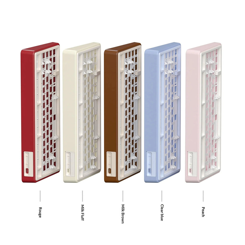 UR82 75% Mechanical Keyboard Barebone Kit | Gasket Mount Tri-Mode Wireless QMK/VIA